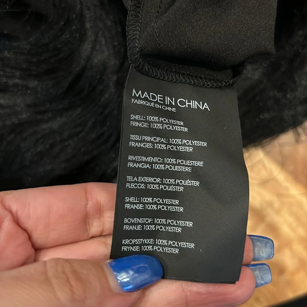 Club Monaco NWT midi fringe skirt - Picture 8 of 8